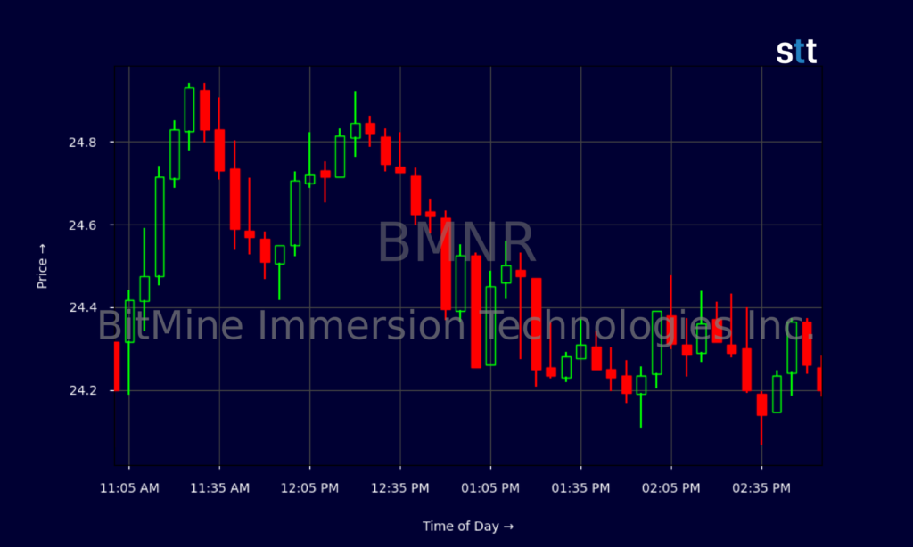 BMNR Stock Rallies As Massive Ethereum Treasury Draws Traders BMNR Stock Rallies As Massive Ethereum Treasury Draws Traders