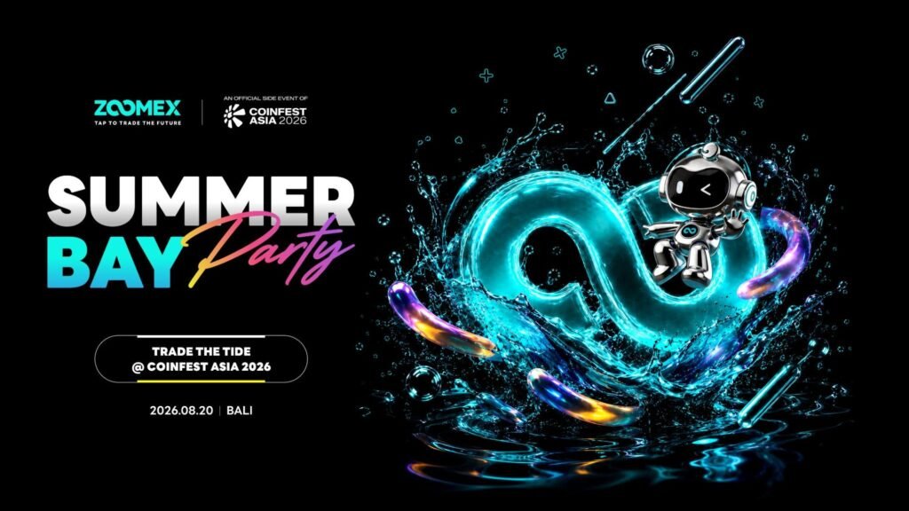 Zoomex Concludes High-Impact ‘Trade the Tide’ Event at Coinfest Asia 2026, Accelerating SEA Market Expansion Zoomex Concludes High-Impact 'Trade the Tide' Event at Coinfest Asia 2026, Accelerating SEA Market Expansion