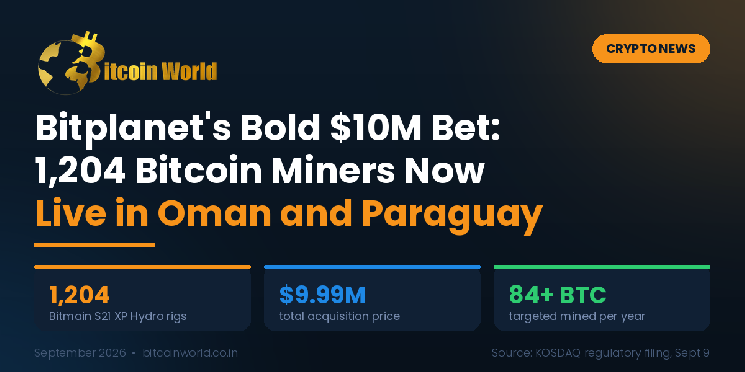 BitPlanet Turns Korea’s First Bitcoin Treasury Into a Bitcoin Producer BitPlanet Turns Korea’s First Bitcoin Treasury Into a Bitcoin Producer