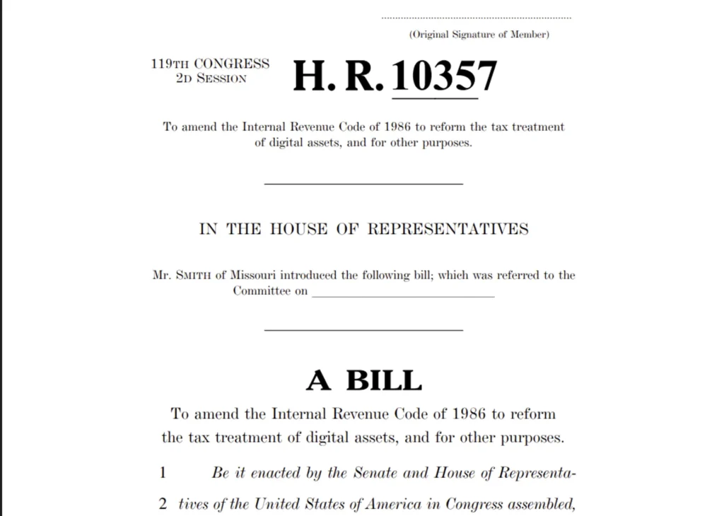 US House Ways and Means Committee to Review Crypto Tax Package, Excluding Mining and Staking Tax Provision