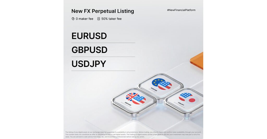Bybit Launches FX Perpetual Contracts, Adding Major Currency Pairs to TradFi Derivatives Bybit Launches FX Perpetual Contracts, Adding Major Currency Pairs to TradFi Derivatives