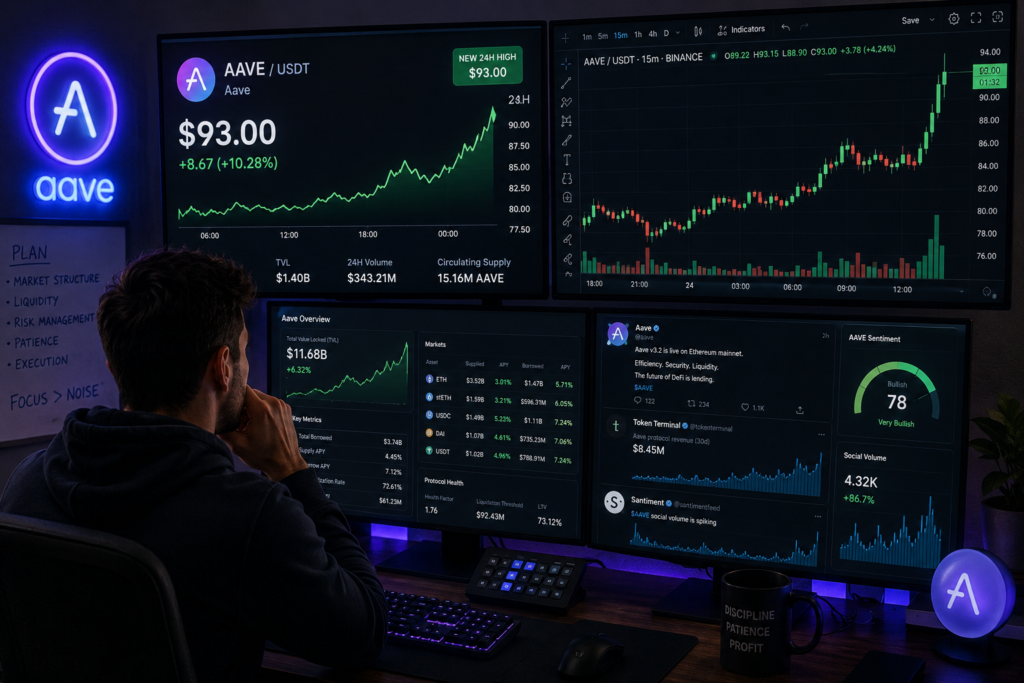 AAVE price rockets higher as bulls eye a breakout beyond $100