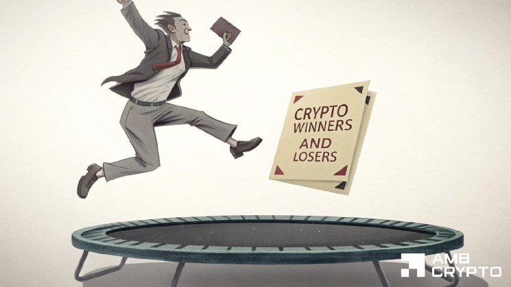 Crypto market’s weekly winners and losers Crypto market’s weekly winners and losers