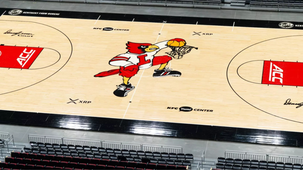 UofL partnership with crypto company, logo to be placed on Denny Crum Court UofL partnership with crypto company, logo to be placed on Denny Crum Court