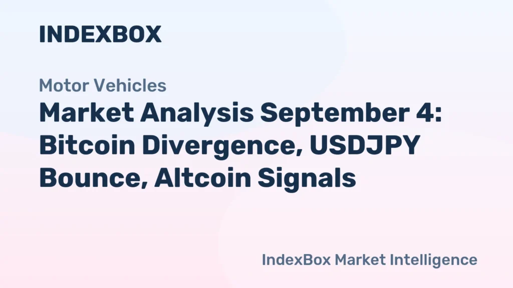 September 4 Market Analysis: Bitcoin Bearish Divergence, USDJPY Oversold, Altcoin Breakouts - News and Statistics