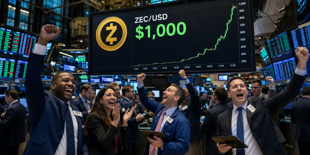 Zcash price breaks above $1,000 as institutional and privacy demand rise Zcash price breaks above $1,000 as institutional and privacy demand rise