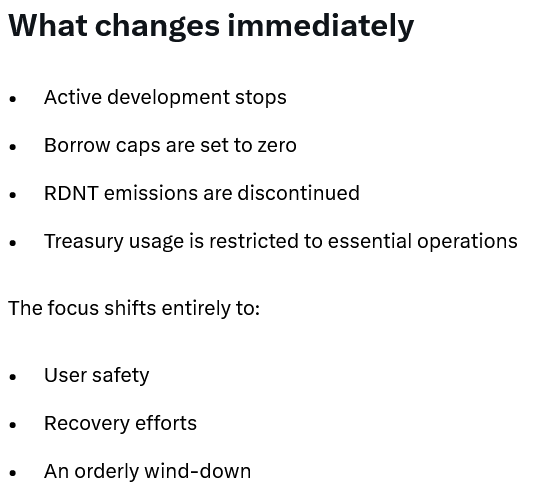 DeFi protocol Radiant to wind down after failing to recover from 2024 hack image 1