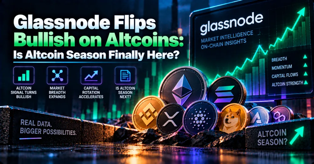Glassnode Flips Bullish on Altcoins: Is Altcoin Season Finally Here? Glassnode Flips Bullish on Altcoins: Is Altcoin Season Finally Here?