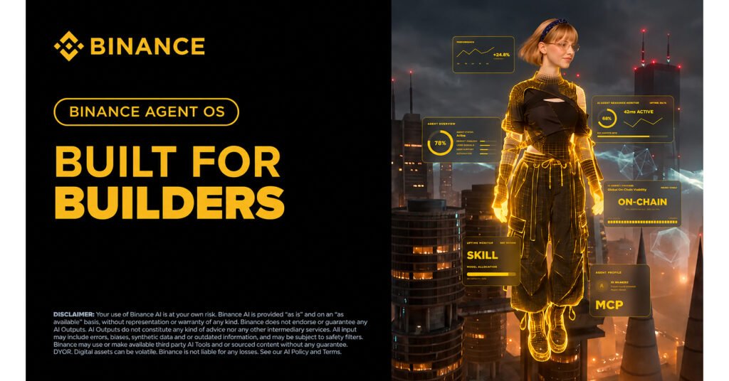Binance Introduces Agent OS to Connect AI Applications to Financial Infrastructure Binance Introduces Agent OS to Connect AI Applications to Financial Infrastructure