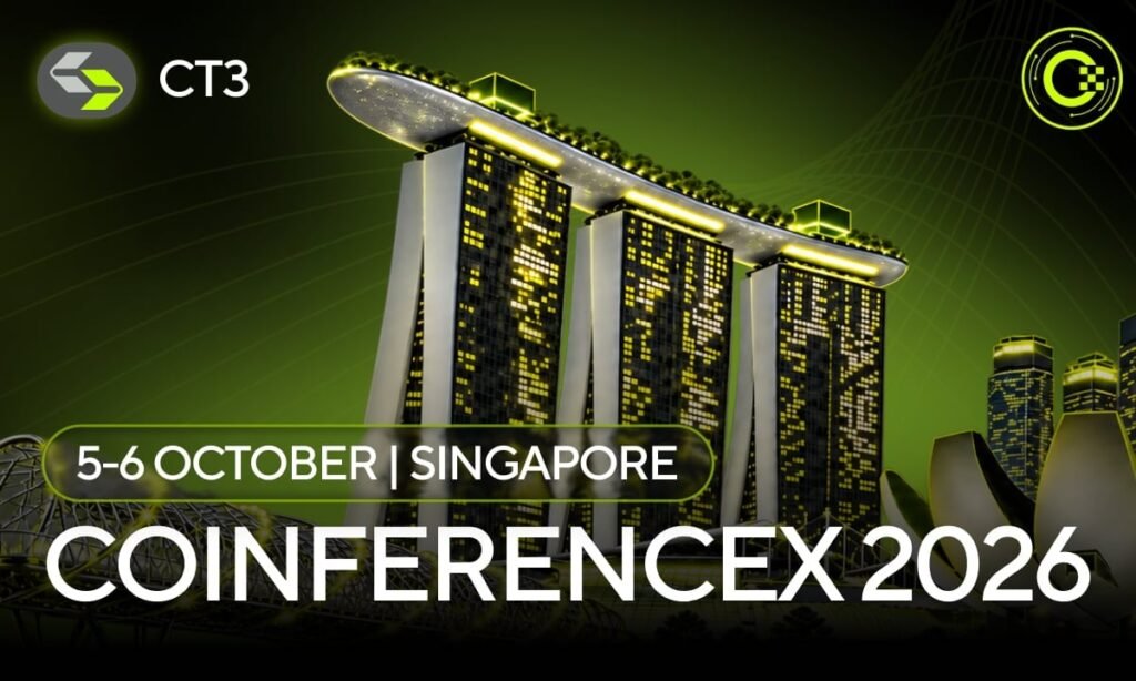 CT3 to Participate as Speaker at CoinFerenceX Singapore 2026