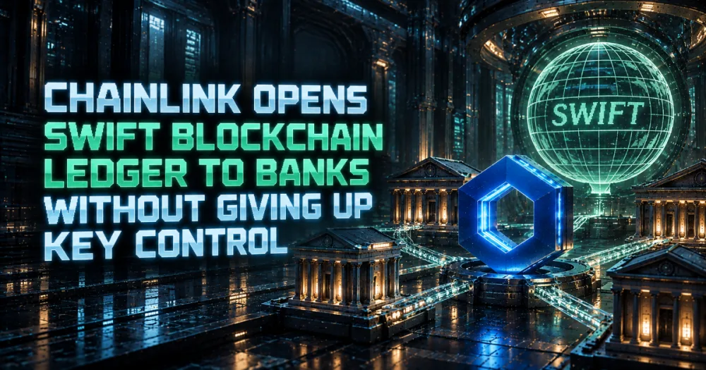 Chainlink Opens Swift Blockchain Ledger to Banks Without Giving Up Key Control Chainlink Opens Swift Blockchain Ledger to Banks Without Giving Up Key Control