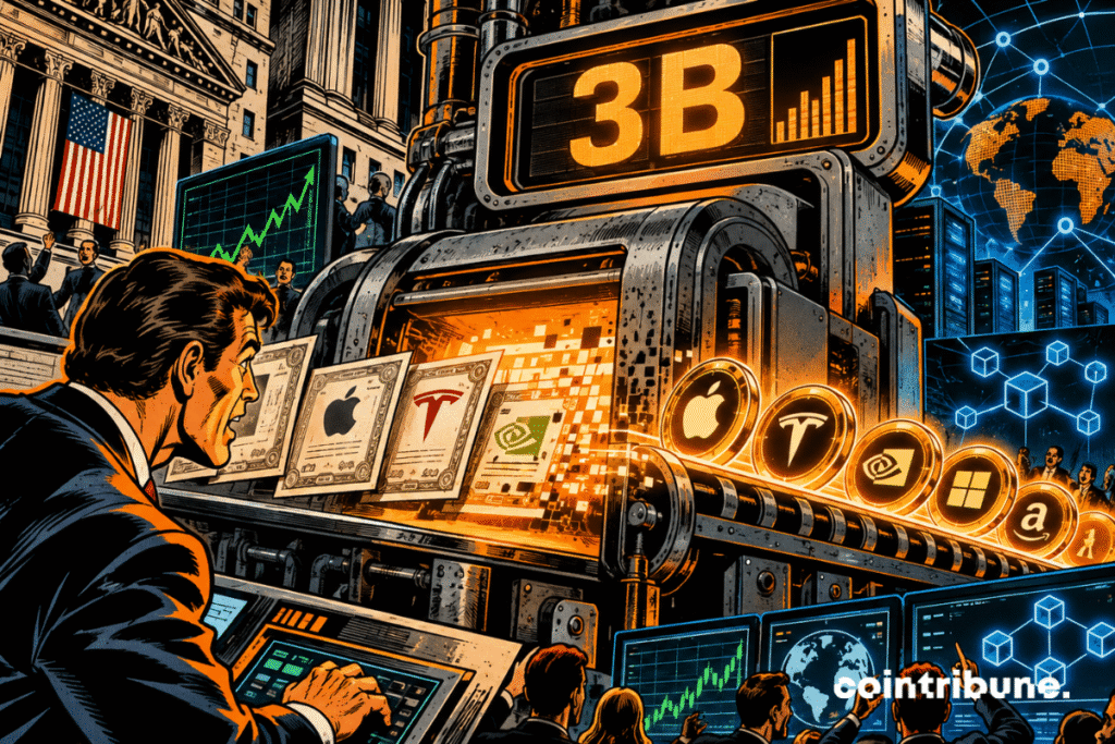 $3 Billion of Tokenized Stocks Exchanged in One Week
