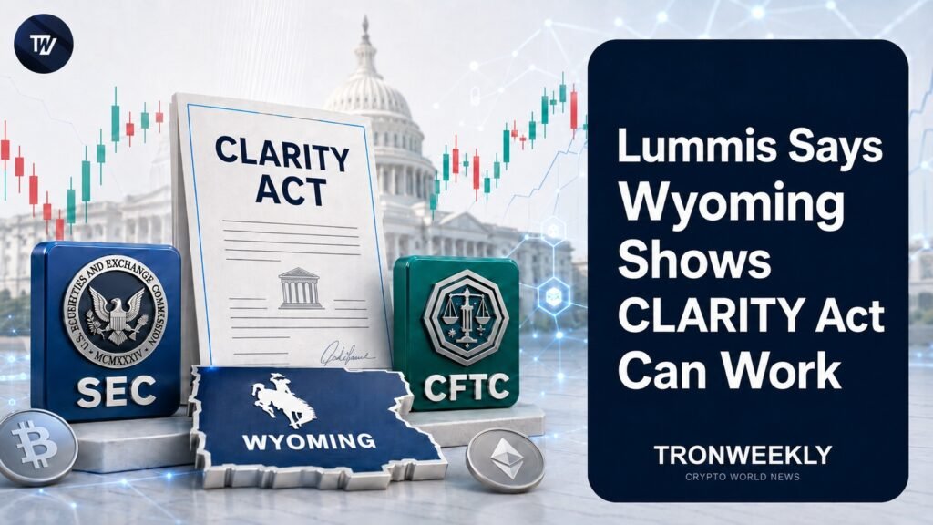 CLARITY Act Push Draws On Wyoming’s Crypto Regulatory Model CLARITY Act Push Draws On Wyoming’s Crypto Regulatory Model