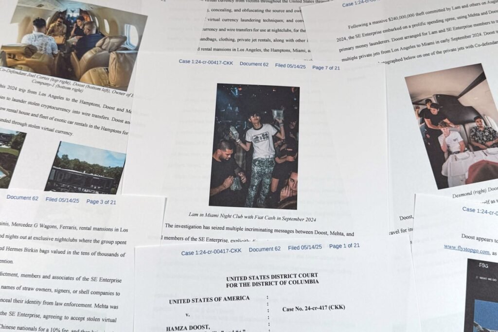 Party life of alleged scammers who went on spending spree after $240m bitcoin theft Party life of alleged scammers who went on spending spree after $240m bitcoin theft