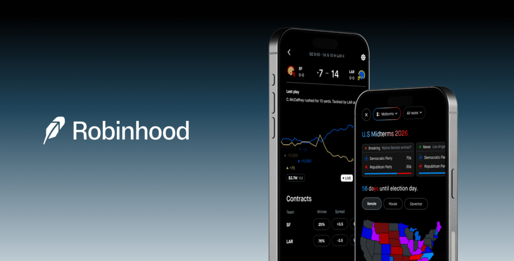 Robinhood Teams Up With Crypto.com and OG.com to Expand Access to Prediction Markets Ahead of A Busy Fall