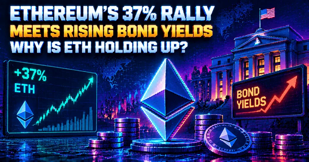 Ethereum’s 37% Rally Meets Rising Bond Yields: Why Is ETH Holding Up? Ethereum's 37% Rally Meets Rising Bond Yields: Why Is ETH Holding Up?
