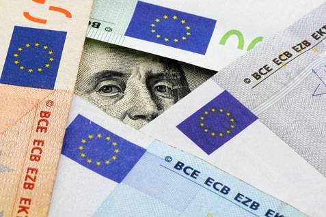 Euro begins recovery as US Treasury yields ease