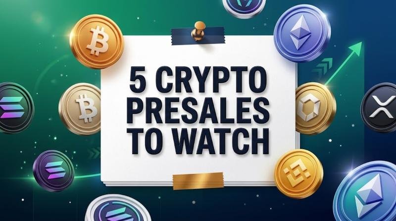 5 Crypto Presales To Watch as Bitcoin Dominance Climbs and Altcoin Traders Search Beyond the Top 10 5 Crypto Presales To Watch as Bitcoin Dominance Climbs and Altcoin Traders Search Beyond the Top 10
