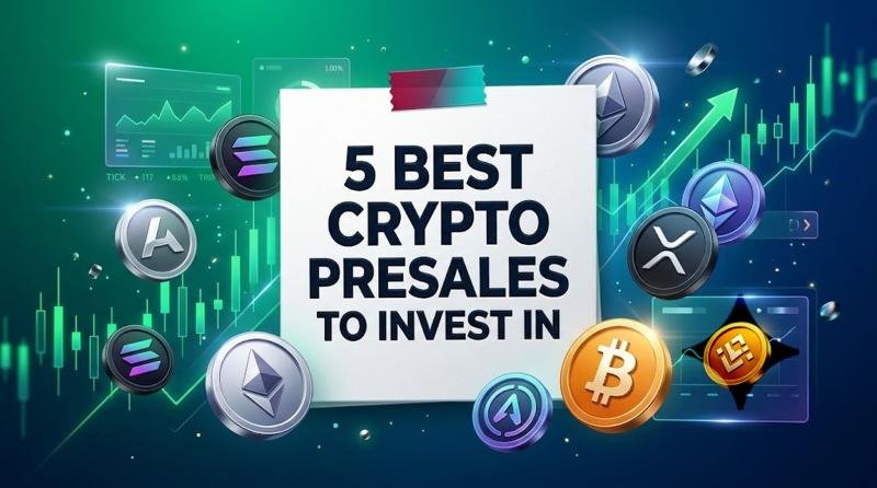 5 Best Crypto Presales To Invest In as $92 Oil and 65% Fed Hike Odds Push Traders Beyond Blue Chips 5 Best Crypto Presales To Invest In as $92 Oil and 65% Fed Hike Odds Push Traders Beyond Blue Chips