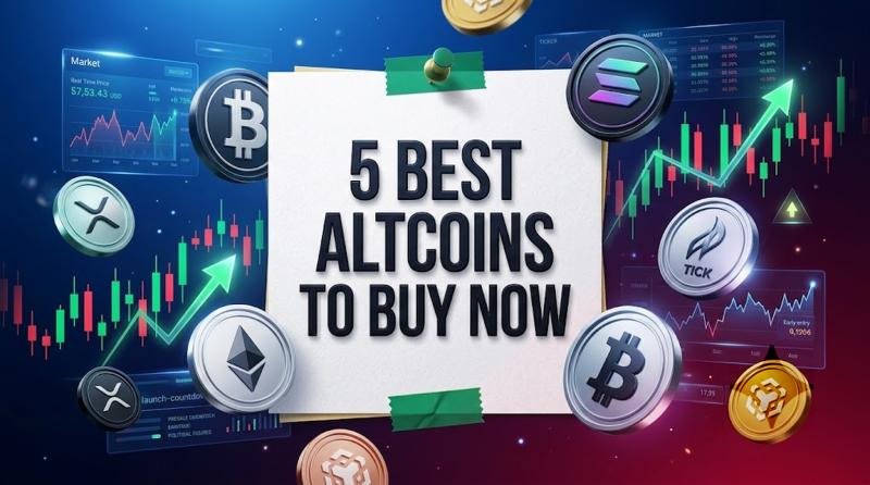 Bitcoin Dominance Nears 60% as Altcoin Season Index Falls to 23, Which 5 Best Altcoins To Buy Now Could Lead the Next Rotation? Bitcoin Dominance Nears 60% as Altcoin Season Index Falls to 23, Which 5 Best Altcoins To Buy Now Could Lead the Next Rotation?