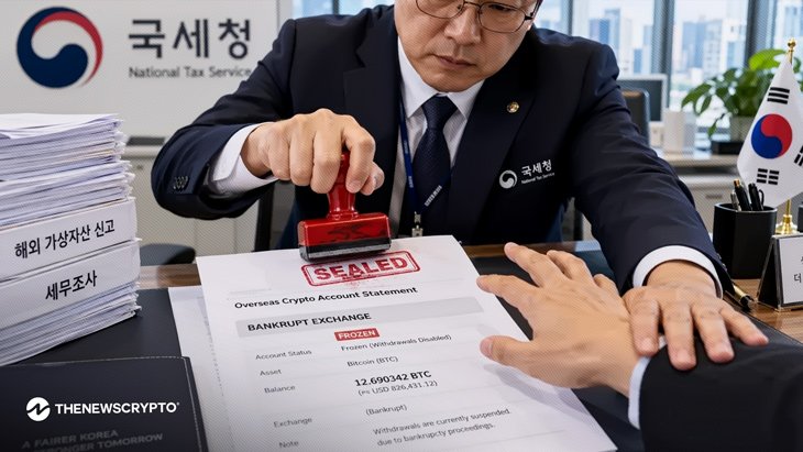 South Korea Requires Reporting of Crypto Accounts at Bankrupt Overseas Exchanges