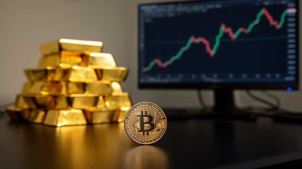 Bitcoin's Asset Profile Undergoes Major Shift: Correlation with Gold Surpasses 50%, Decouples from Nasdaq