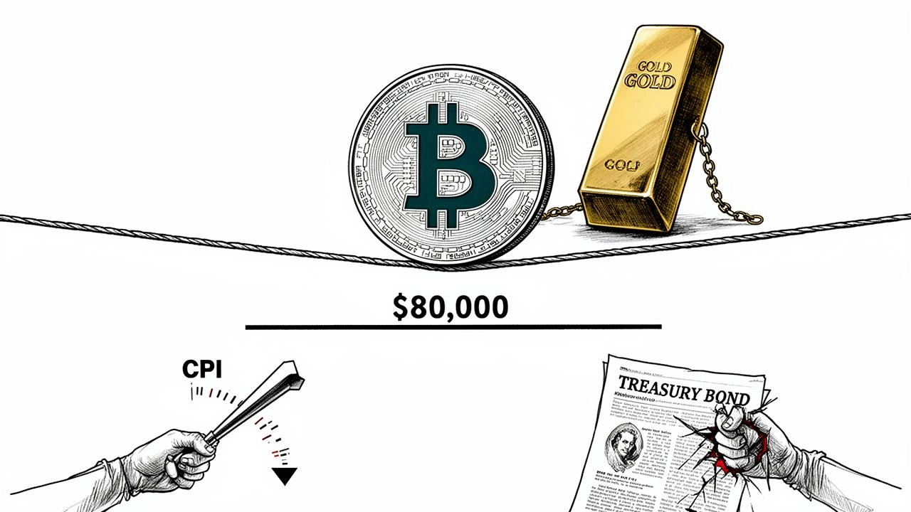 Conditions for Bitcoin to Hold Above $80,000: U.S. CPI and Middle East Tensions as the Tipping Point