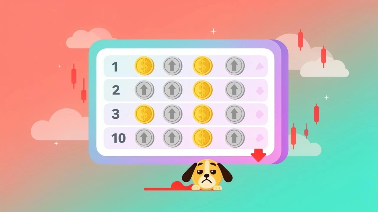 Crypto Selloff Wipes Out $361 Million as Dogecoin Loses Top-10 Status