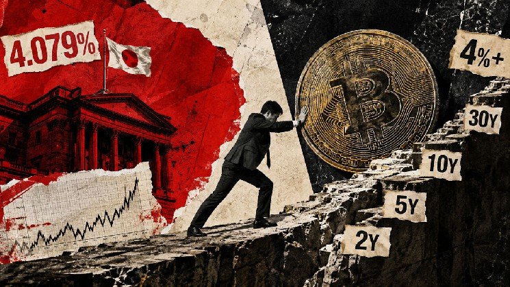 Japan’s 4% bond yield spike threatens the low-cost borrowing strategy behind corporate Bitcoin buying Japan’s 4% bond yield spike threatens the low-cost borrowing strategy behind corporate Bitcoin buying