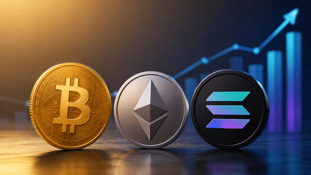 Solana ETF Hits $1B as Bitcoin and Ethereum Funds Keep Attracting Capital Solana ETF Hits $1B as Bitcoin and Ethereum Funds Keep Attracting Capital