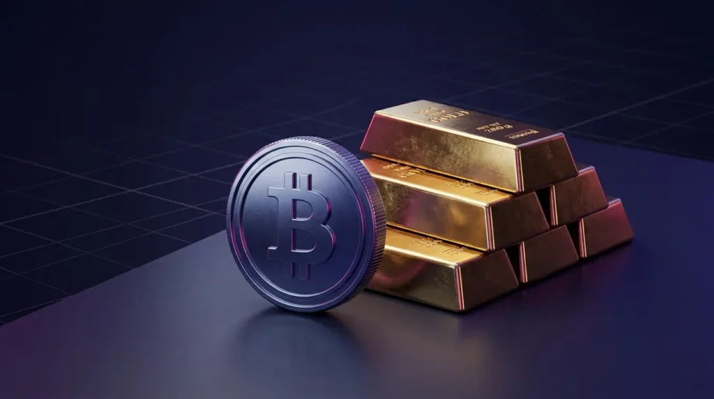 BTC Gold Ratio Reaches 18