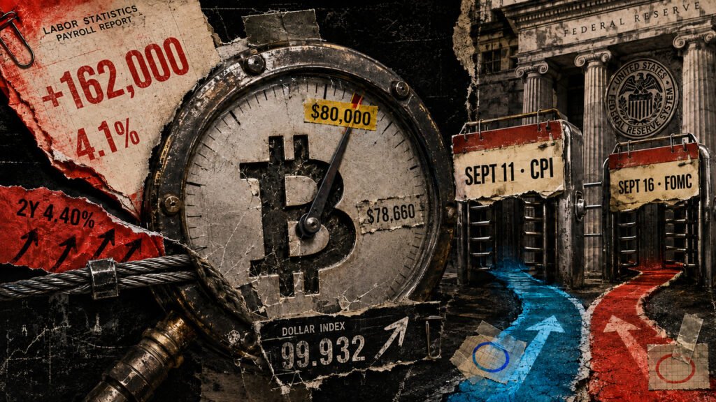 Bitcoin dips below $80,000 as a hot August jobs report shifts Fed policy expectations Bitcoin dips below $80,000 as a hot August jobs report shifts Fed policy expectations