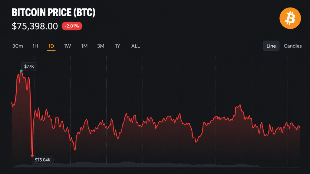 Bitcoin Price Holds $75,500 as Traders Price In Fed Rate Hike Bitcoin Price Holds $75,500 as Traders Price In Fed Rate Hike
