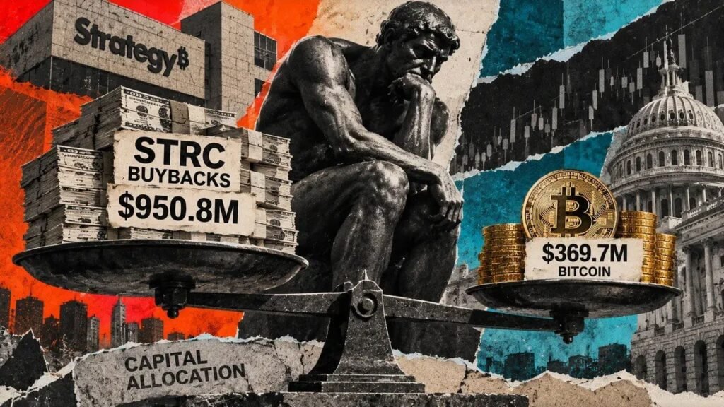 Strategy prioritizes $950 million STRC buyback over expanding its Bitcoin treasury Strategy prioritizes $950 million STRC buyback over expanding its Bitcoin treasury