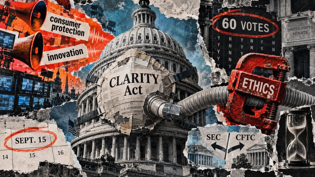 Crypto lobbies launch a last-minute TV campaign against banks to pass the CLARITY Act Crypto lobbies launch a last-minute TV campaign against banks to pass the CLARITY Act