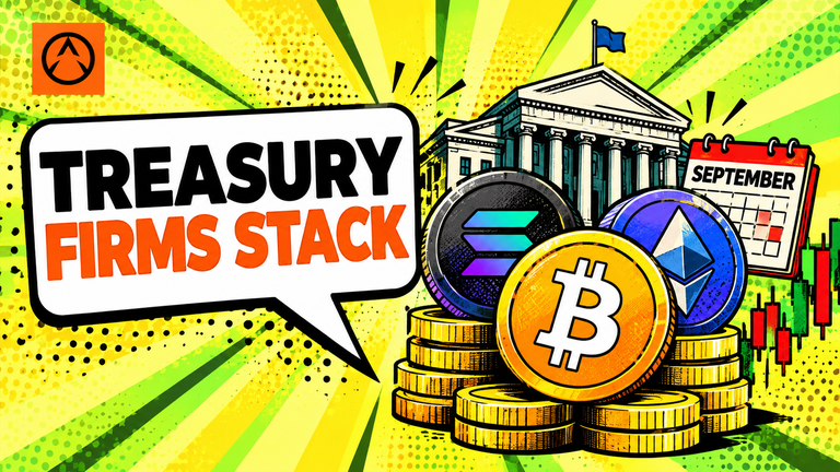 Crypto Treasury Firms Stack Bitcoin, Ethereum and Solana Crypto Treasury Firms Stack Bitcoin, Ethereum and Solana