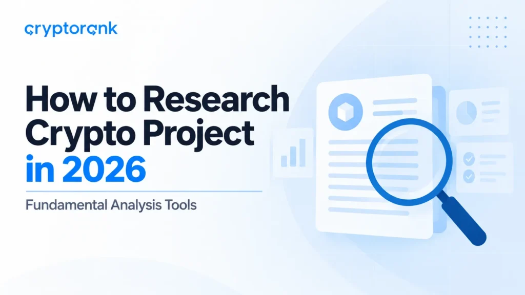 How to Research Crypto Project in 2026: Fundamental Analysis Tools | Guide How to Research Crypto Project in 2026: Fundamental Analysis Tools | Guide