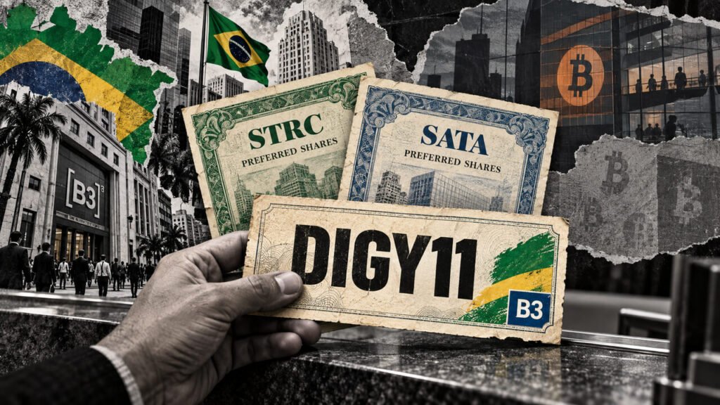 Brazil’s B3 gets DIGY11, a new ETF tracking Bitcoin treasury preferred stock Brazil's B3 gets DIGY11, a new ETF tracking Bitcoin treasury preferred stock