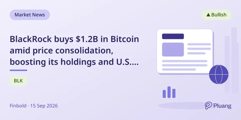BlackRock buys $1.2B in Bitcoin amid price cons… BlackRock buys $1.2B in Bitcoin amid price cons...