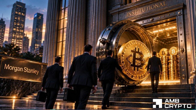 Morgan Stanley’s $50.6M BTC buying shields market Morgan Stanley’s $50.6M BTC buying shields market