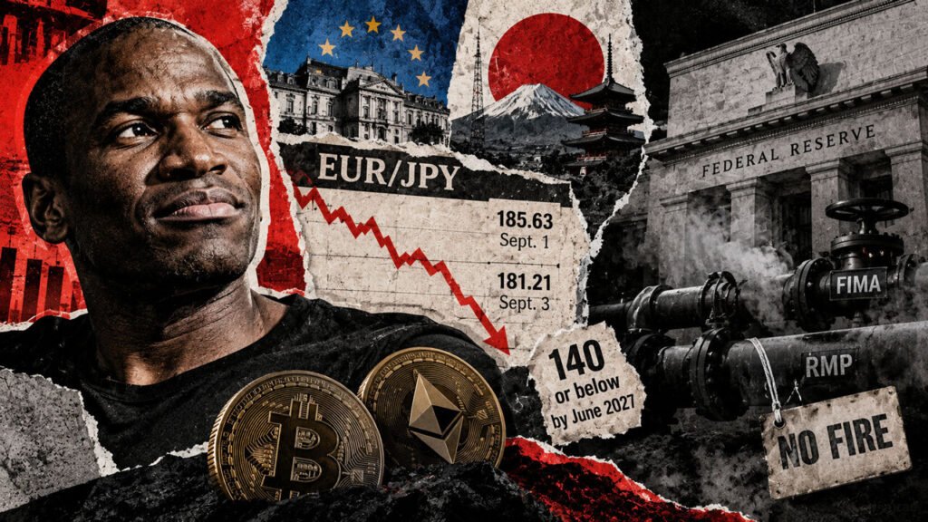 Arthur Hayes calls EUR/JPY prices crypto’s smoke alarm, but the Fed’s plumbing still shows no fire Arthur Hayes calls EUR/JPY prices crypto’s smoke alarm, but the Fed’s plumbing still shows no fire