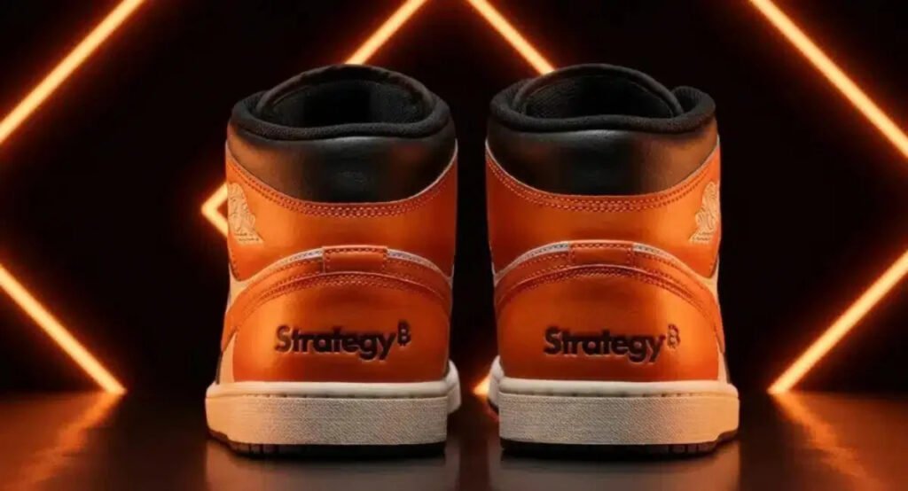MicroStrategy Puts Its Bitcoin Identity on a $250 Pair of Nike Jordans