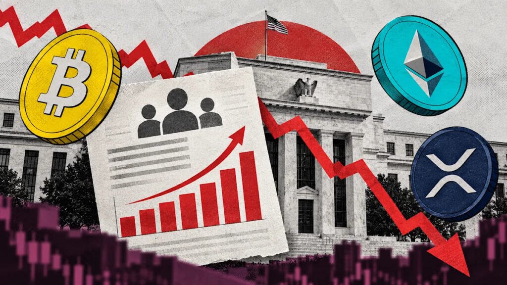 US Adds 162,000 Jobs, Triple Expectations, Putting Bitcoin, ETH and XRP on Rate Hike Watch