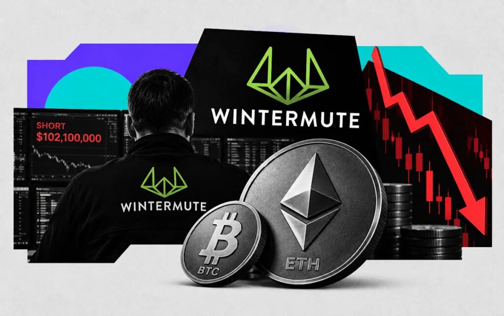 Wintermute Builds $102M Crypto Short as Ethereum Leads Bearish Bets Wintermute Builds $102M Crypto Short as Ethereum Leads Bearish Bets