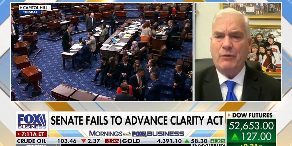 Tom Emmer warns Senate blocking Clarity Act delays crypto regulation Tom Emmer warns Senate blocking Clarity Act delays crypto regulation