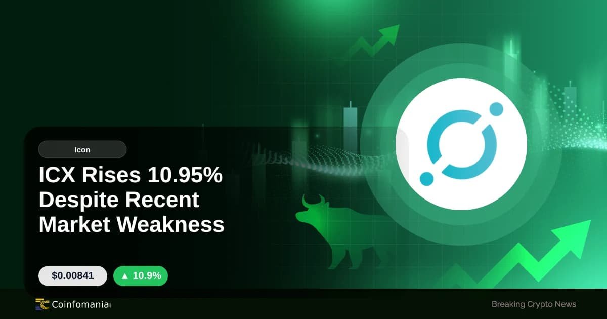 ICX Rises 10.95% Despite Recent Market Weakness