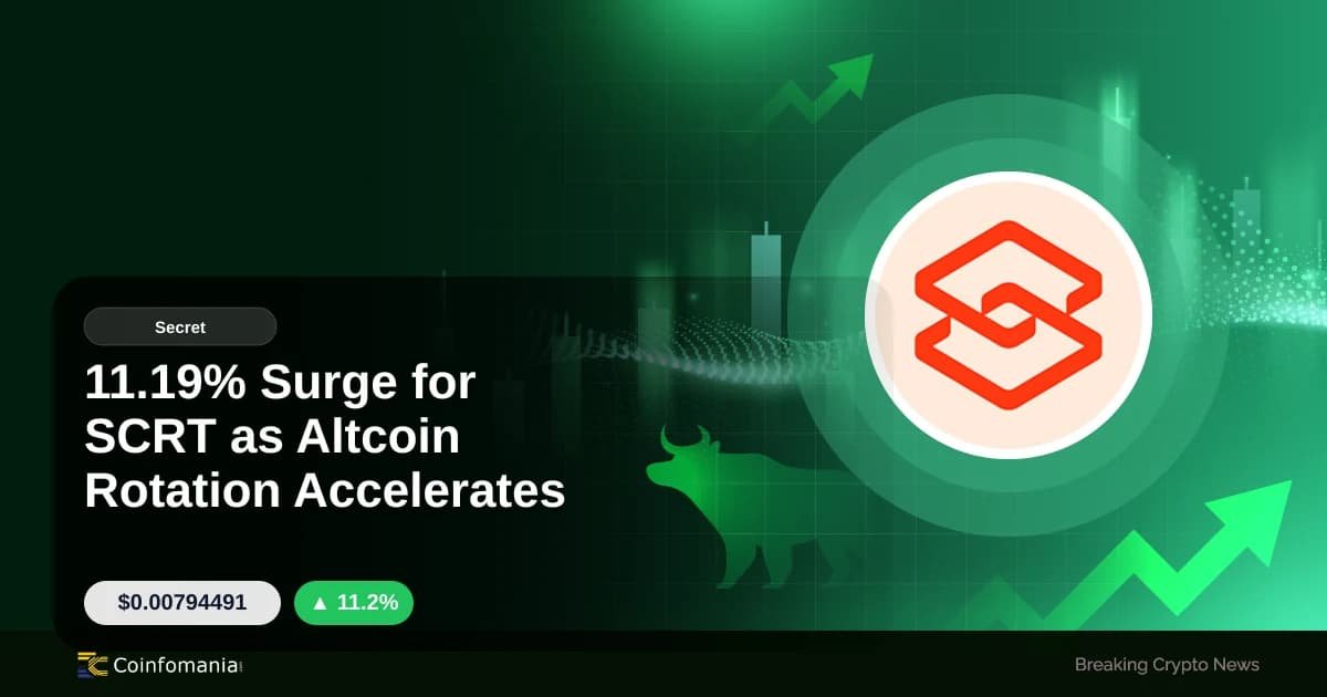 11.19% Surge for SCRT as Altcoin Rotation Accelerates