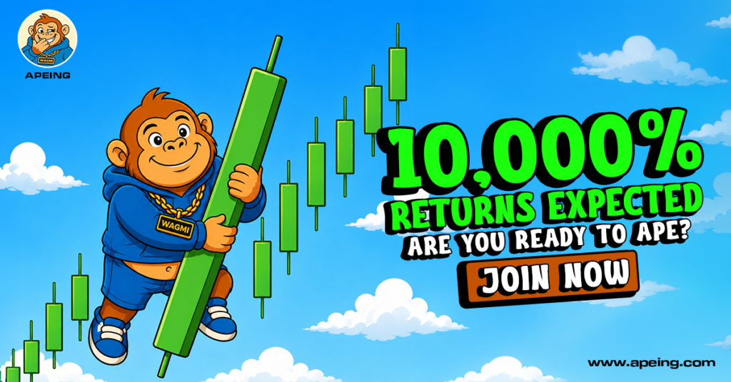 Crypto Price Today – Could Bitcoin’s 40% Rebound Signal a New Bull Run? As Apeing’s Crypto Presale Begins in 5 Days Crypto Price Today - Could Bitcoin’s 40% Rebound Signal a New Bull Run? As Apeing’s Crypto Presale Begins in 5 Days