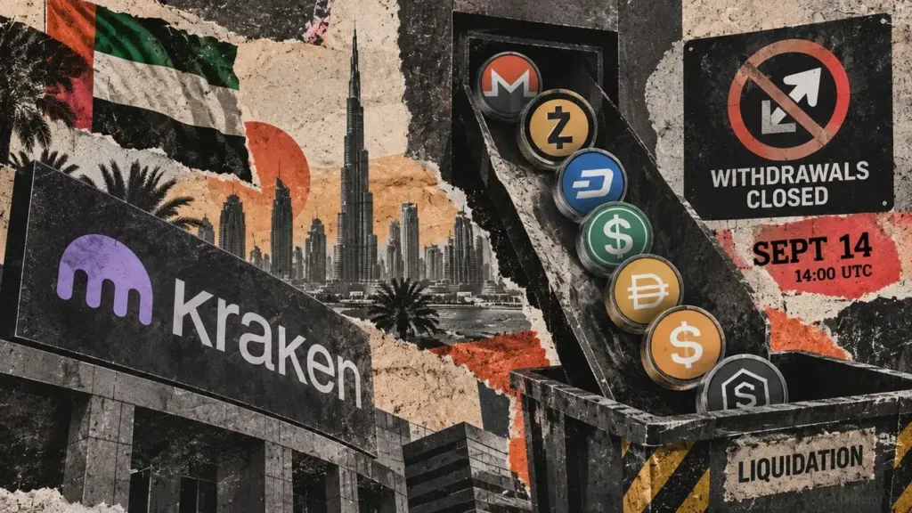 Seven assets enter Kraken liquidation window after withdrawals close Monday Seven assets enter Kraken liquidation window after withdrawals close Monday