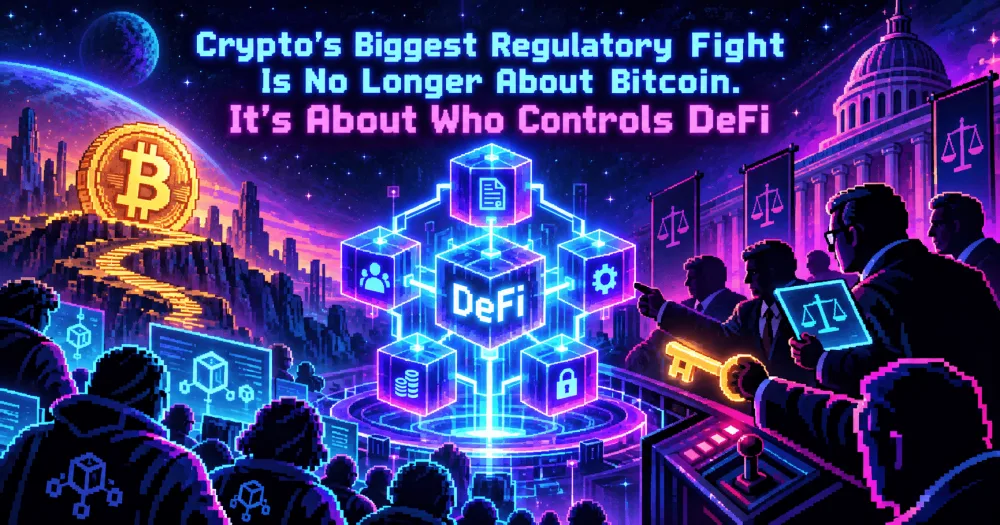 Crypto’s Biggest Regulatory Fight Is About Who Controls DeFi Crypto’s Biggest Regulatory Fight Is About Who Controls DeFi